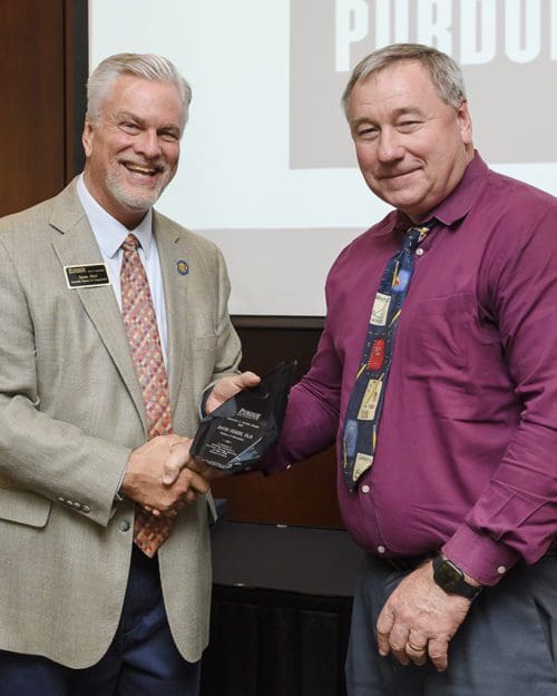 Professor of Mathematics David Feikes is the recipient of the 2019 Purdue University Christian J. Foster Award