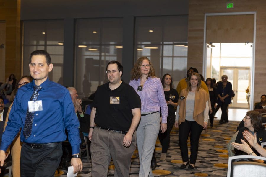 Guests Entering on Founders Day