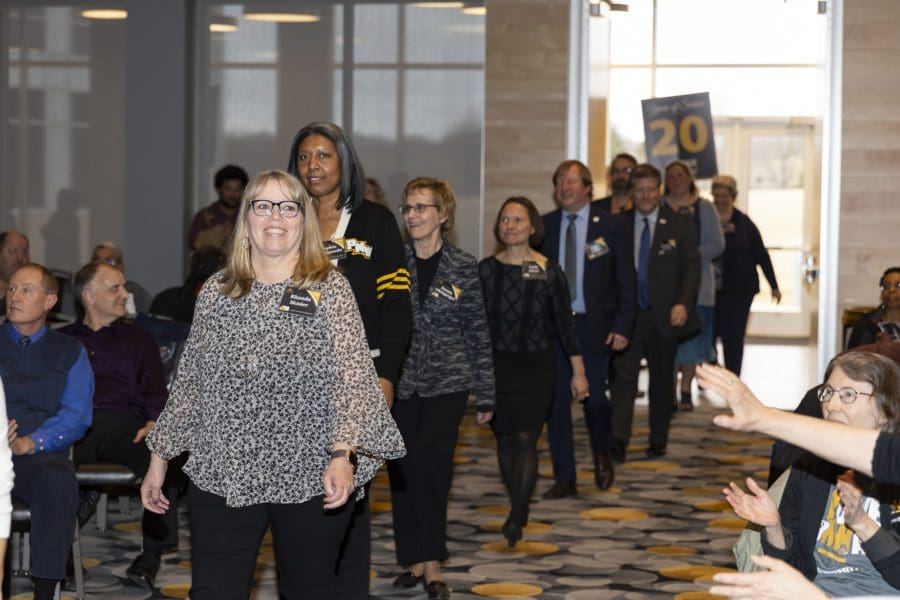 Guests Entering on Founders Day