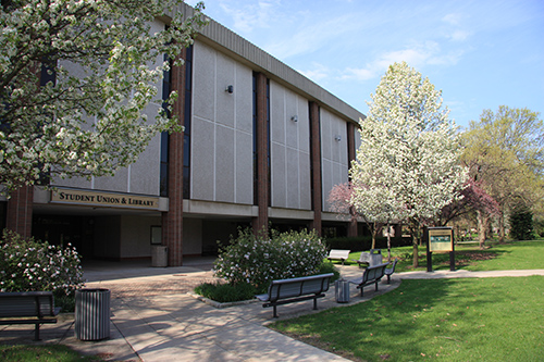 PNW's Student Union and Library Building
