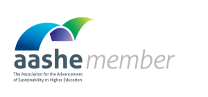 AASHE Member Logo is pictured.