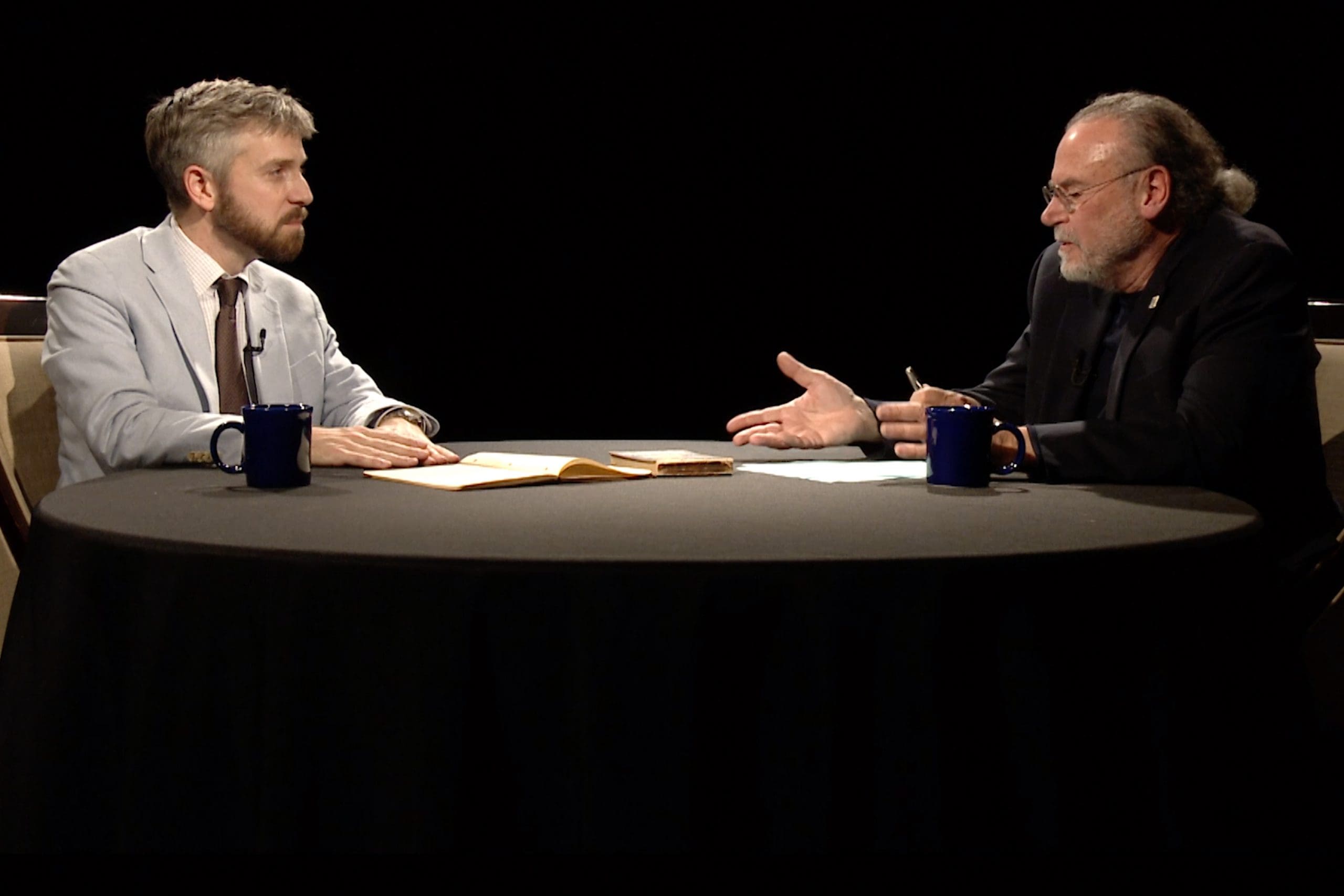 James Osborne talks with Lakeshore PBS host, Thomas J. Roach.