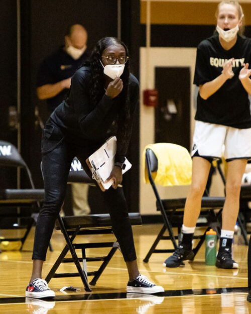 Former PNW women's assistant basketball coach Kahleah Copper