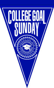 College Goal Sunday logotipas