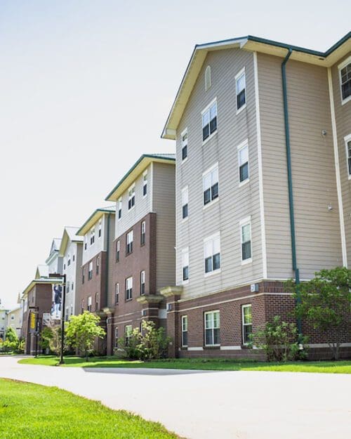 The housing at PNW's University Village