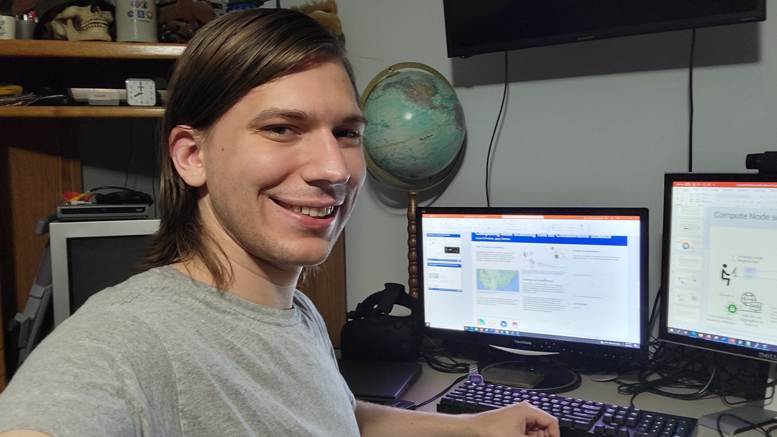 Lucas D’Antonio, a fourth-year Computer Information Technology major with a concentration in Cybersecurity in the College of Technology, interned at Fermi National Accelerator Laboratory in Batavia, Illinois. 