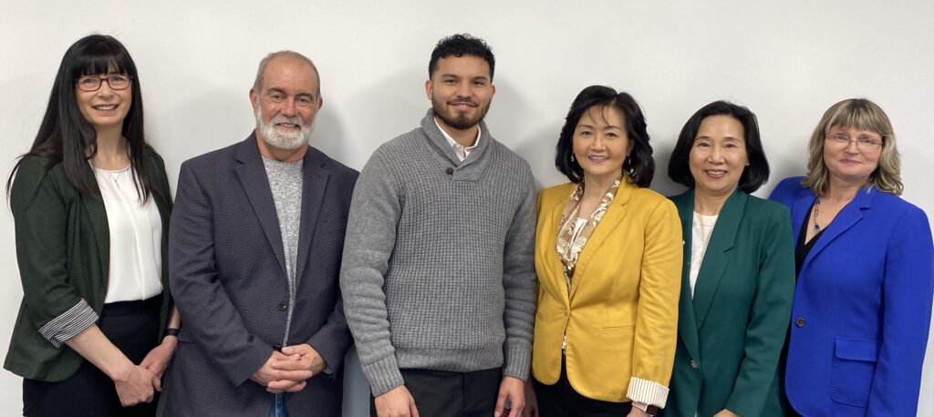 Judges and Participants in the 2022 Three-Minute Thesis Competition at Purdue University Northwest