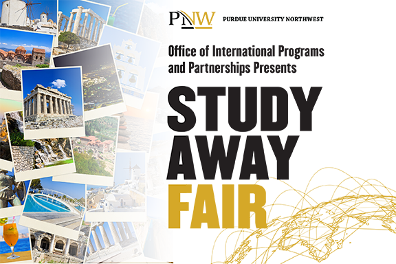 Graphic: PNW Study Away Fair information