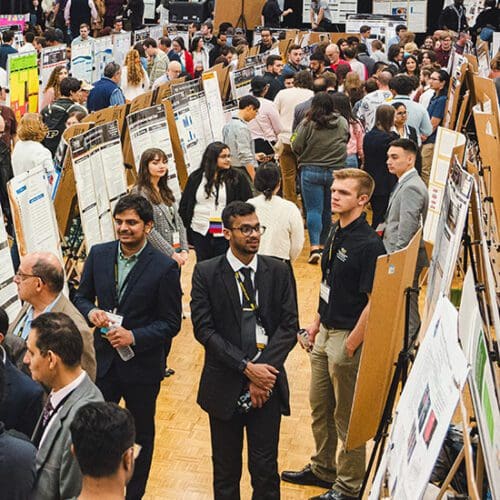 Participants in the poster session at Days of Discovery 2024