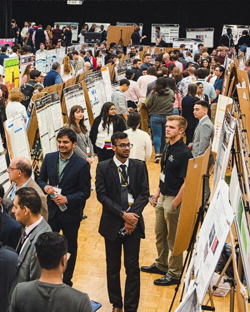 Participants in the poster session at Days of Discovery 2024