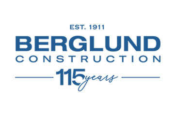 Logo: Est. 1911 Berglund Construction 115 years