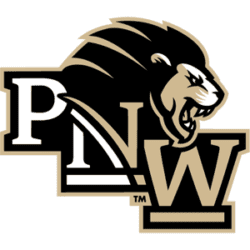 The PNW monogram with the lion image above it.